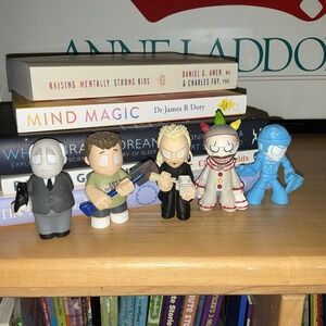 Funko Mystery Minis Horror Lot Of 5 It Pennywise Alfred Hitchcock Lost Boys Tron